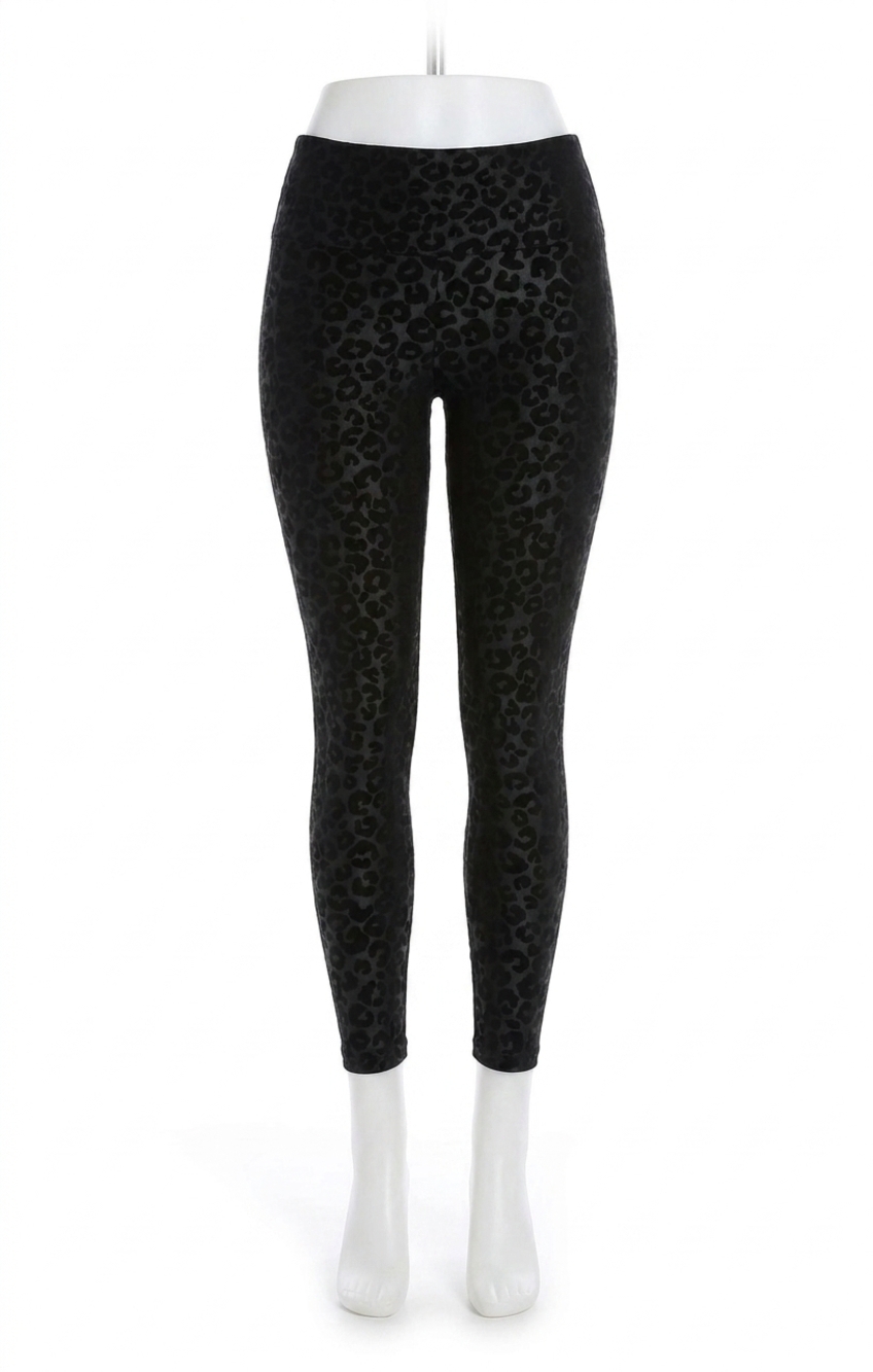 NEW SYMPLI nu yoke legging in black animal